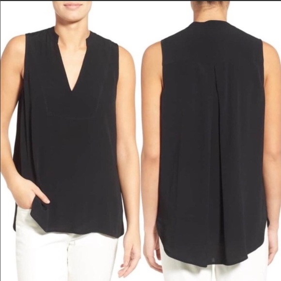 Madewell Notched Collar Inlet Popover Top - Picture 2 of 8